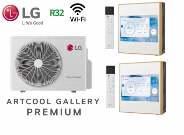 LG Bi-Split ARTCOOL Gallery Premium MU3R21.U23 + 1 X A09GA2.NSE + 1 X A12GA2.NSE