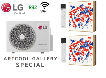 LG Bi-Split ARTCOOL Gallery Special MU3R19.U23 + 2 X A09GA1.NSE