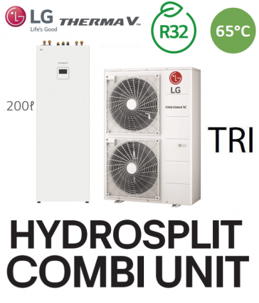  Pompe à Chaleur THERMA V Hydrosplit IWT - HU163MRB.U30 + HN1616Y.NB1 - R32