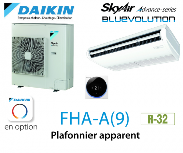 Daikin Plafonnier apparent Advance FHA125A monophasé 