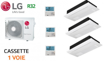 LG Tri-Split Cassette 1 voie MU4R25.U22 + 3 X MT09R.NU1