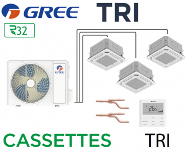 Gree TRI CDT 36 3PH - 3 x  CST 12 