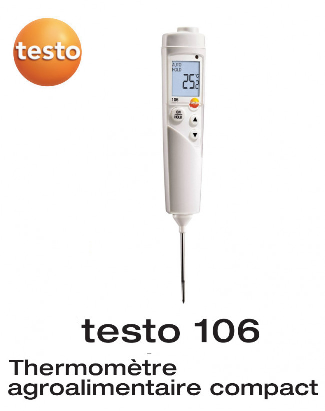 Thermomètre agro-alimentaire compact 1