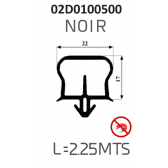 Bourrelet Dagard 02D0100500 - 2,25 m