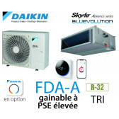 Daikin Gainable encastré haute pression statique ADVANCE FDA200A triphasé