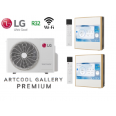 LG Bi-Split ARTCOOL Gallery Premium MU3R19.U23 + 2 X A09GA2.NSE