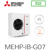 Pompe à chaleur réversible air/eau monobloc MEHP-iB-G07 07V de Mitsubishi