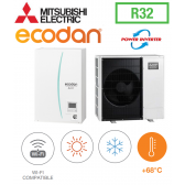 Ecodan REVERSIBLE SPLIT HYDROBOX POWER INVERTER ERSF-VM2E + PUZ-SWM140VAA