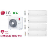 LG Quadri-Split STANDARD PLUS WIFI MU5R40.U42 + 3 X PM05SK.NSA + 1 x PC24SK.NSK
