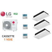 LG Tri-Split Cassette 1 voie MU4R25.U22 + 3 X MT09R.NU1