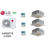 LG Tri-Split Cassette 4 voies MU4R25.U22 + 3 X CT09F.NR0