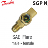 Voyant de liquide SGP 19 N -  014L0175 Danfoss - Raccordement 3/4" à visser M X F