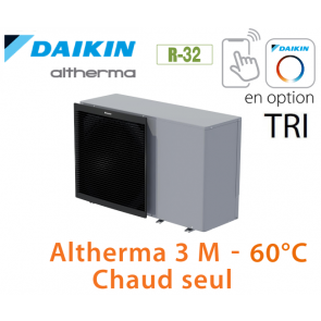 Pompe à chaleur Air/Eau Daikin Altherma 3 M Monobloc EDLA16D3W17