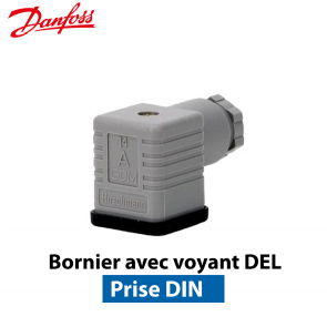 Connecteur pour bobine de vanne EVR/EVRH de Danfoss