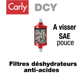 Filtre deshydrateur Carly DCY 082 - Raccordement 1/4 SAE
