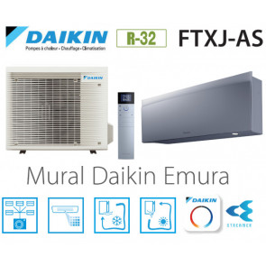 Daikin EMURA FTXJ35AS - R-32 - WIFI inclus