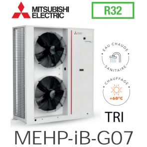  Pompe à chaleur réversible air/eau monobloc MEHP-iB-G07 27Y de Mitsubishi