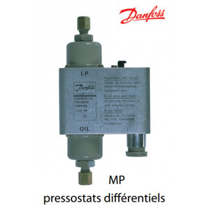 Pressostats différentiels MP de Danfoss