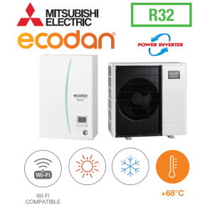 Ecodan REVERSIBLE SPLIT HYDROBOX POWER INVERTER ERSF-VM2E + PUZ-SWM100VAA