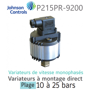 P215PR-9200 Johnson Controls enkelfasige direct gemonteerde frequentieregelaar 