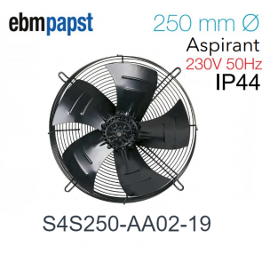 Ventilateur hélicoïde S4S250-AA02-19 de EBM-PAPST