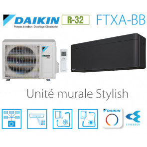 Daikin Stylish FTXA50BB - R-32 - WIFI inclus