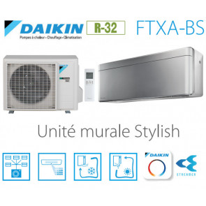 Daikin Stylish FTXA20BS - R-32 - WIFI inclus