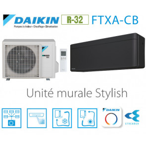 Daikin Stylish FTXA20CB - R-32 - WIFI inclus