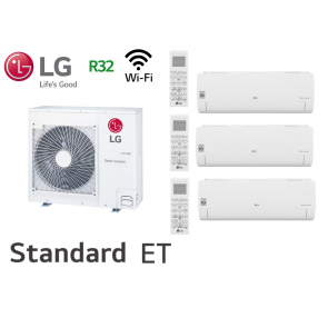 LG Tri-Split mural STANDARD MU5R30.U42 + 2 X S09ET.NSJS + 1 X S18ET.NSKS