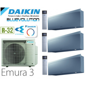 Daikin Emura 3 Trisplit 5MXM90A9 + 2 FTXJ20AS + 1 FTXJ50AS - R32