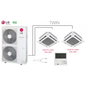 LG Twin Synchro UUD1.U30 - 2 x CT24F.NB0 