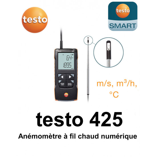 Anémomètre / Thermomètre digital - Compact