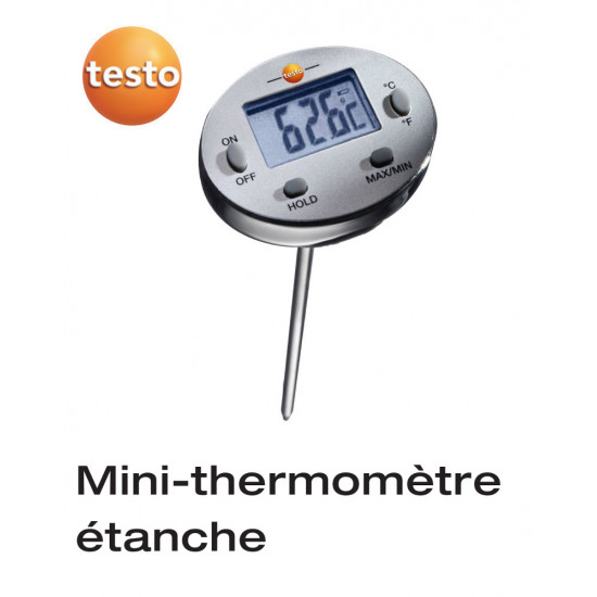 Mini thermomètre - étanche - digital TESTO